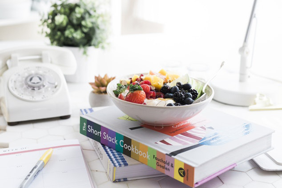 Delicious bowl of fruit